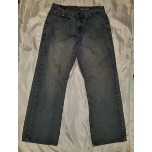 UP Urban Pipeline‎ 32x30 Relaxed Straight Jeans Premium Denim Flap Pockets 2093